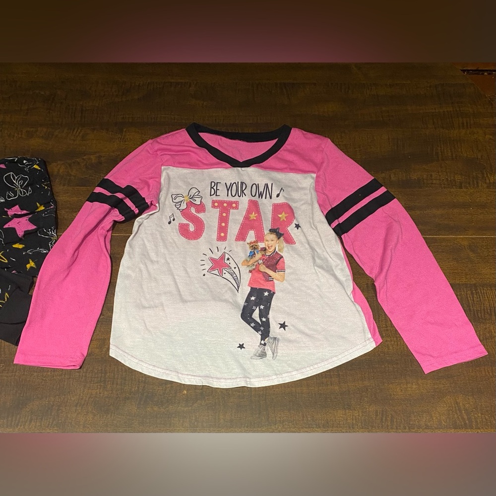 Jojo Siwa Nickelodeon two piece long sleeve pajama set - Picture 2 of 6